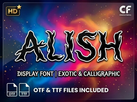 Alish: A Premium Font for Unforgettable Visual Impact