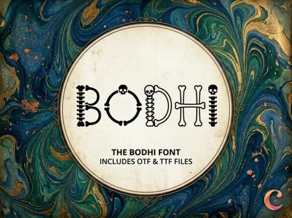 Bodhi: A Decorative Display Font for Bold Branding