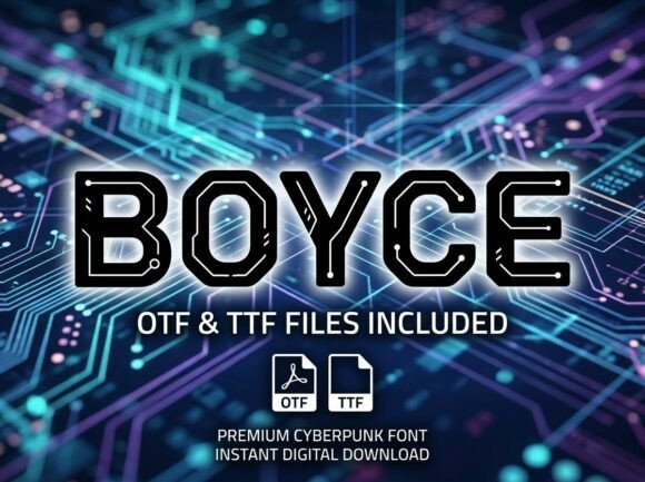 Boyce: The All-Caps Display Font for Bold Brand Statements