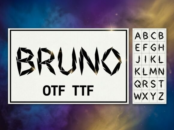 Bruno: The Avant-Garde Display Font for Unforgettable Visuals