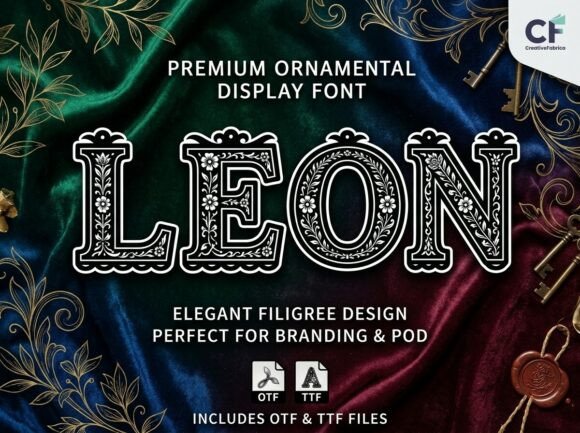 Leon: A Bold Typeface for Unforgettable Branding