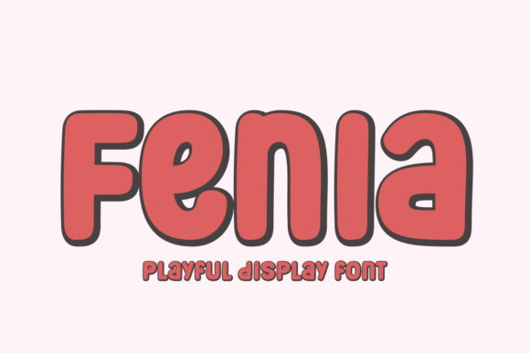 Meet Fenia: The Rounded Font for Modern Creators